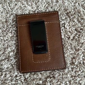 Coach Money Clip Card Case